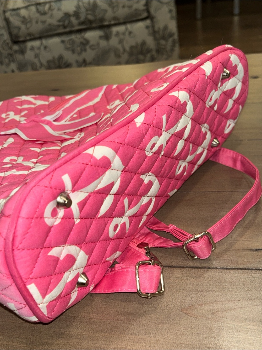 N.Gil Pink Anchor Backpack - Picture 5 of 5
